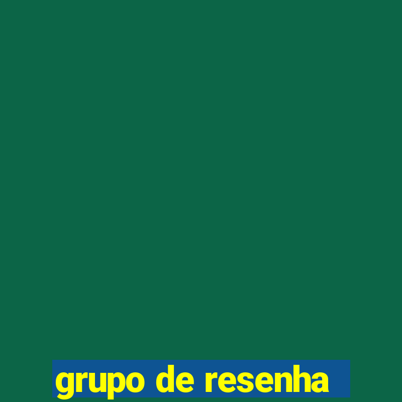 grupo de resenha